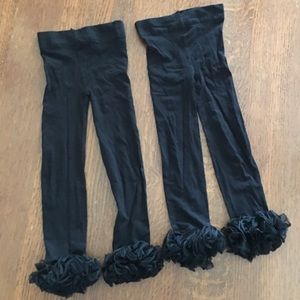 Ruffles Cuff Tights Set of 2
